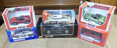 Lot 1502 - A collection of six boxed high speed racing...