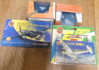 Lot 1503 - A collection of Airfix and Russian diecast and...
