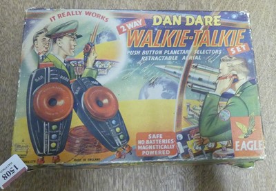 Lot 1508 - An Eagle by Merit 2-way Dan Dare walkie-talkie...