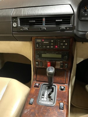 Lot 2920 - A 1995 Mercedes SL500 automatic convertible...