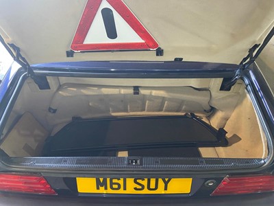 Lot 2920 - A 1995 Mercedes SL500 automatic convertible...