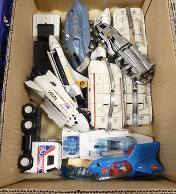 Lot 1513 - A quantity of NASA and TV related diecast...