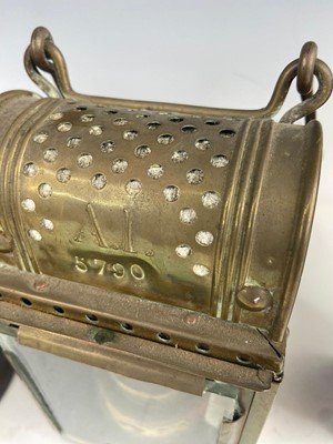 Lot 2942 - A collection of vintage car lamps, to include...