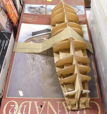 Lot 1536 - A Victory Models Historically Accurate wooden...