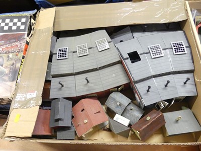Lot 1544 - A quantity of plastic kit built 00 gauge...