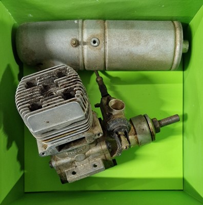Lot 1573 - A Super Tigre 90 and Muffler, radio controlled...