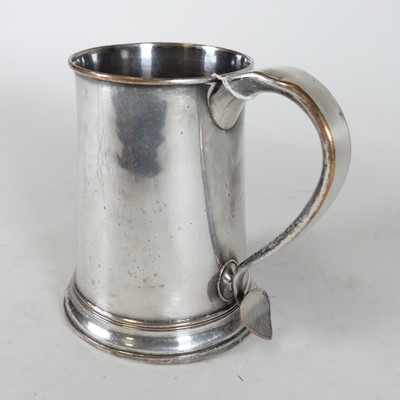 Lot 228 - An 18th century Old Sheffield plate tankard of...