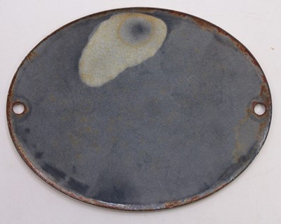Lot 58 - Original Enamel on metal advertising sign for...