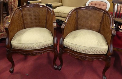 Lot 1359 - A pair of contemporary hardwood and double...