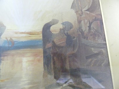 Lot 1120 - After JMW Turner - Ulysses Deriding Polyphemus,...