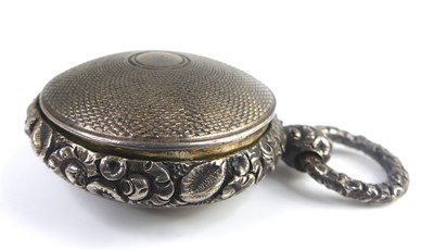 Lot 2107 - A group of four George III silver vinaigrettes,...