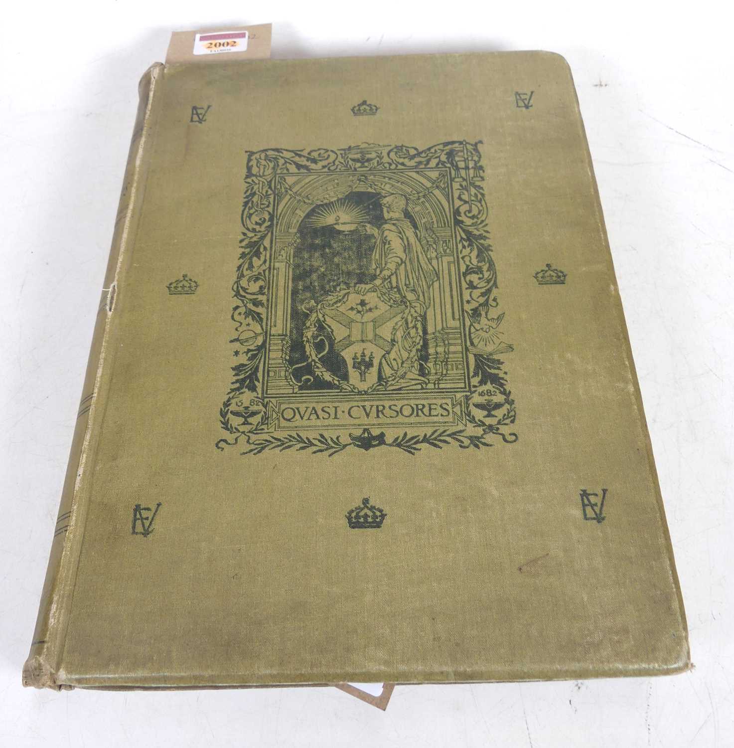 Lot 2002 - Hole, William (illust): Quasi Cursores:...