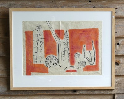 Lot 137 - Peter Jackson (1930-2019) - Africa, ink and...