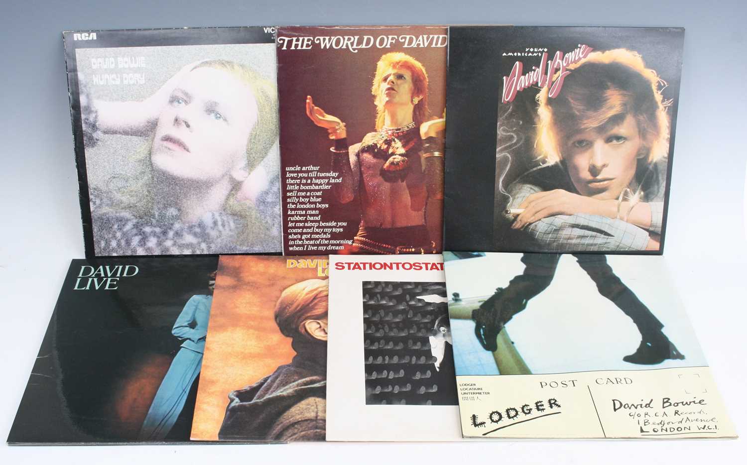 Lot 1093 - David Bowie, a collection of seven LP's to...