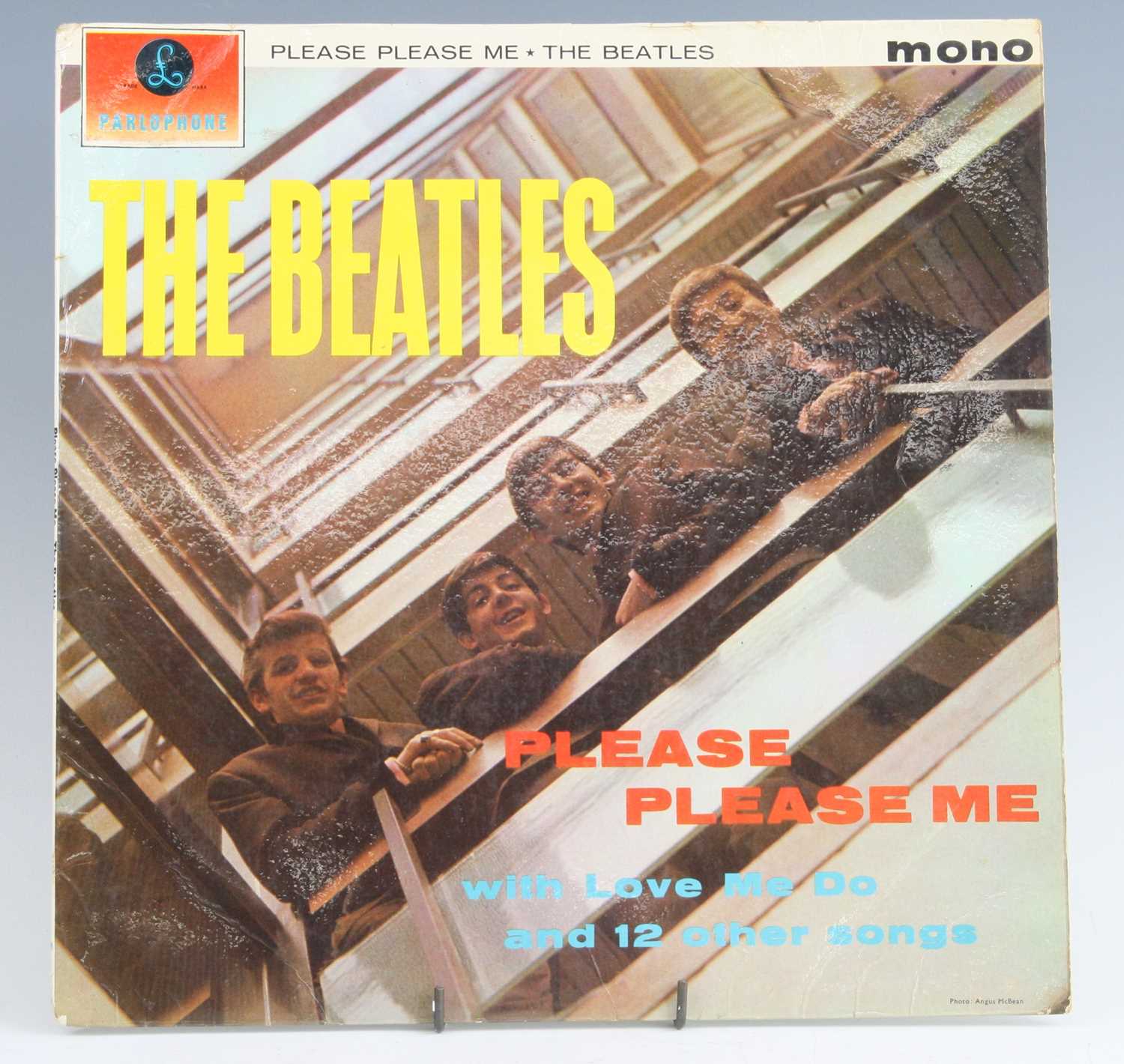 Lot 1094 - The Beatles, a collection of three LP's to...