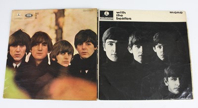Lot 1094 - The Beatles, a collection of three LP's to...