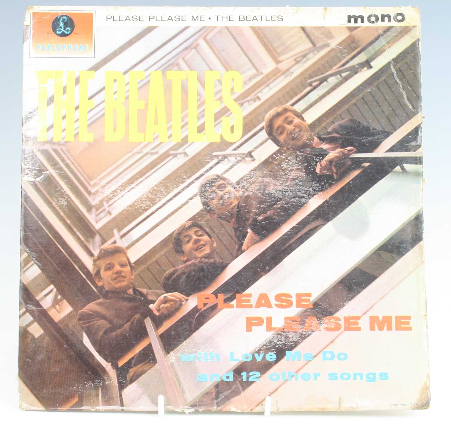 Lot 1097 - The Beatles and related, a collection of LP'...