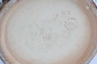 Lot 2058 - A Doulton Lambeth stoneware jug, having a...