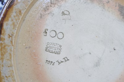 Lot 2066 - A Doulton Lambeth Queen Victoria Diamond...