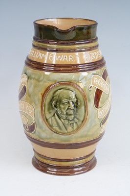 Lot 2067 - A Doulton Lambeth William Ewart Gladstone...