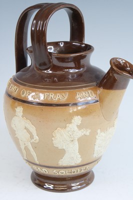 Lot 2060 - A Doulton Lambeth stoneware jug, having a...