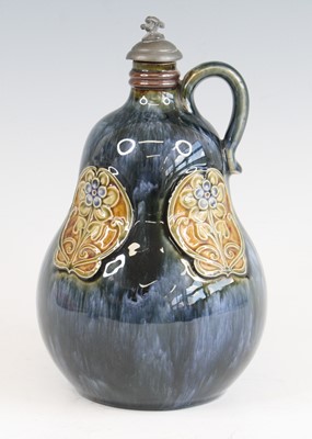 Lot 2075 - A Royal Doulton stoneware jug to commemorate...