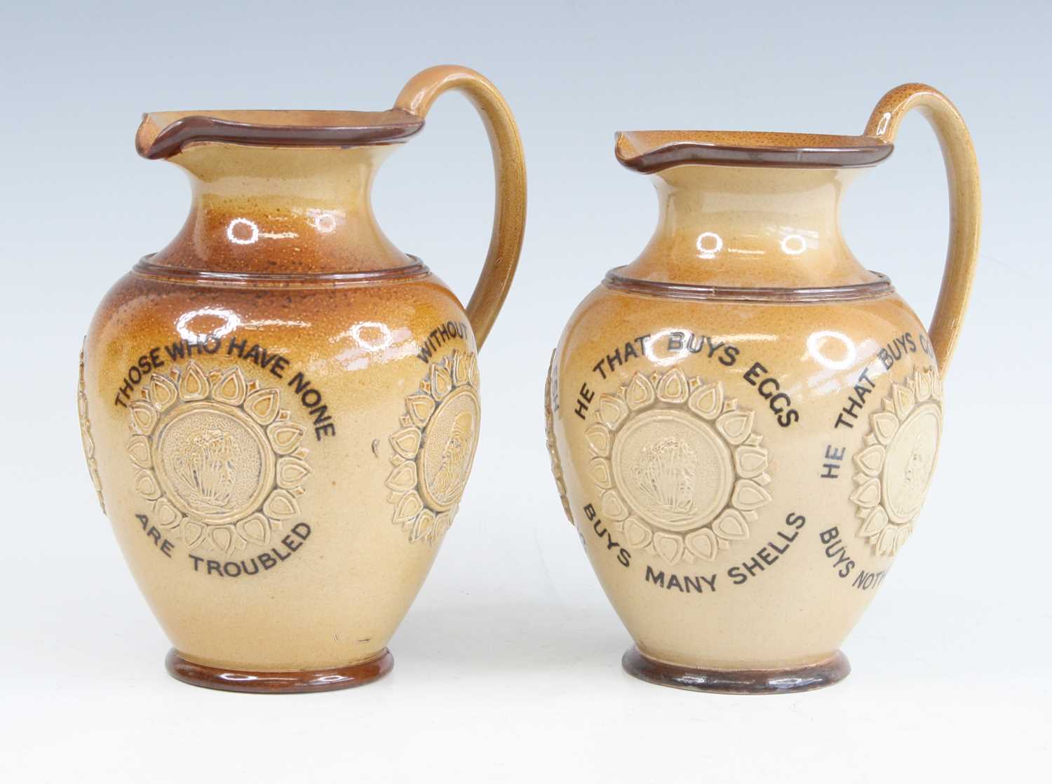Lot 2072 - A Doulton Lambeth salt glazed stoneware...