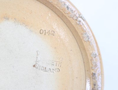 Lot 2069 - A Doulton Lambeth salt galzed stoneware...