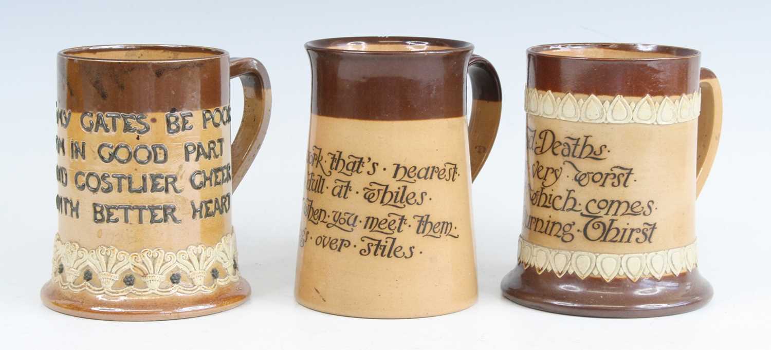 Lot 2069 - A Doulton Lambeth salt galzed stoneware...