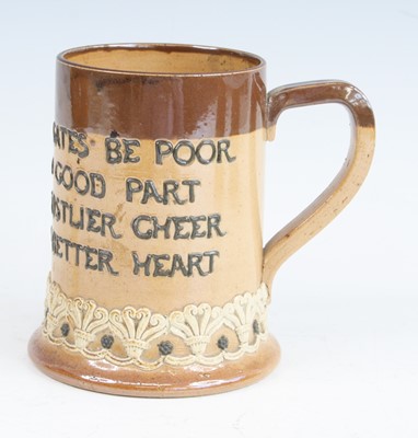 Lot 2069 - A Doulton Lambeth salt galzed stoneware...