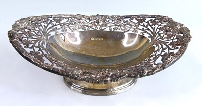 Lot 2143 - An Elizabeth II silver footed bonbon dish, of...