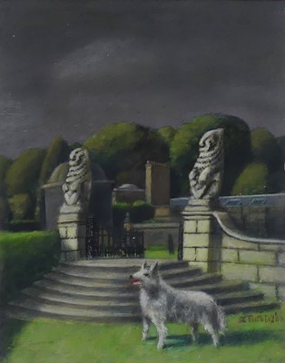 Lot 314 - James Tweedie (b.1951) - Guardians, oil on...