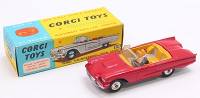 Lot 1585 - Corgi Toys, 215S Ford Thunderbird Open Sports,...