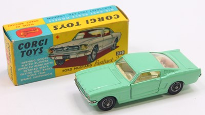 Lot 1586 - Corgi Toys No. 320 Ford Mustang Fastback 2+2,...