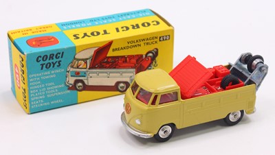 Lot 1593 - Corgi Toys No. 490 Volkswagen breakdown truck...
