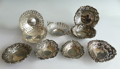 Lot 257 - A collection of turn of the century pierced...