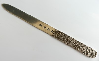 Lot 258 - An Elizabeth II silver letter-opener, having...