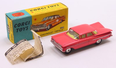 Lot 1610 - Corgi Toys No. 220 Chevrolet "Impala"...