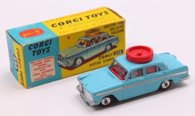 Lot 1613 - Corgi Toys No. 236 Motor School Car comprising...