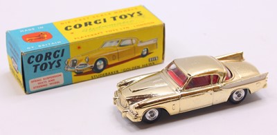 Lot 1615 - Corgi Toys No. 211S Studebaker Golden Hawk in...