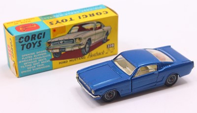 Lot 1617 - Corgi No. 320 Ford Mustang Fastback in blue...
