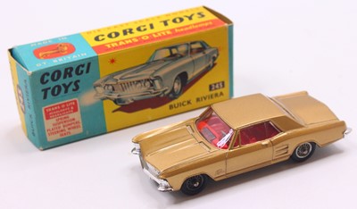 Lot 1625 - Corgi Toys No. 245 Buick Riviera comprising...