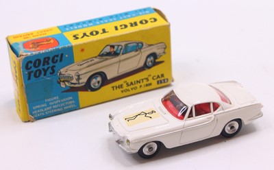 Lot 1626 - Corgi Toys No. 258 The Saint Volvo P1800 car...