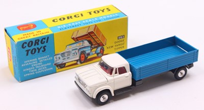 Lot 1637 - A Corgi Toys No. 483 Dodge Kew Fargo Tipper...