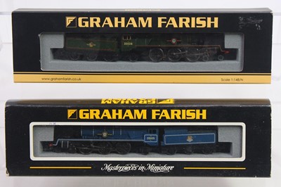 Lot 525 - Two Graham Farish N gauge locos to include a...