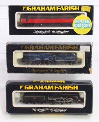 Lot 527 - Three Graham Farish N gauge locos to include a...