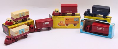 Lot 1896 - Budgie Toys group of six Scammell lorries,...
