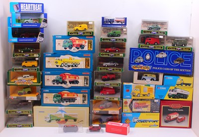 Lot 2065 - Corgi Toys 2 boxes containing public transport...