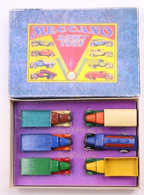 Lot 1202 - Dinky Re-Conditioned 1934 Gift Set No.25...