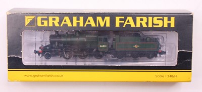Lot 506 - An N gauge Graham Farish Ivatt class 2MT 2-6-0,...